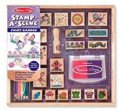 Melissa & Doug - Stamp a Scene Fairy Garden