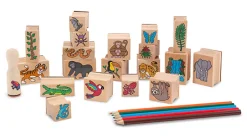 Melissa & Doug - Stamp a Scene Rain Forest