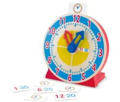 Melissa & Doug - Turn & Tell Wooden Clock