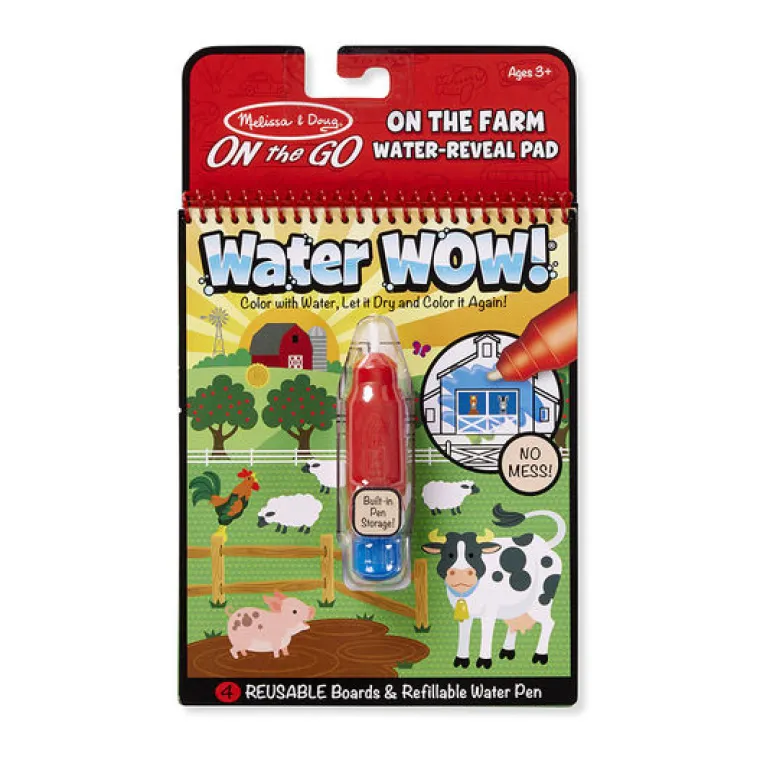 Melissa & Doug - Water WOW - On The Farm - ON the GO Travel Activity