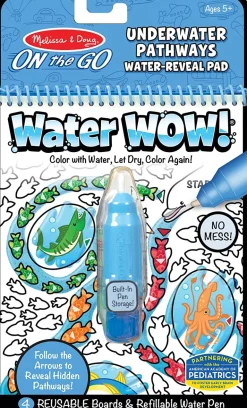 Melissa & Doug - Water WOW - Underwater Pathways - On the Go Travel Activity
