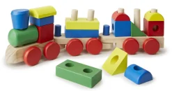 Melissa & Doug - Wooden Stacking Train