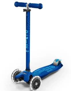 Micro - Maxi Deluxe LED Scooter Navy Blue