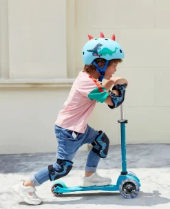 Micro - Mini Deluxe LED Scooter - Aqua