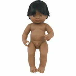 Miniland - Doll 38cm Hispanic Boy In Bag