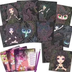 Nebulous Stars 22 - Creative Book Zen Scratch & Sketch