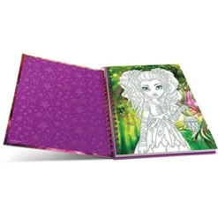 Nebulous Stars - Colouring Book - Black Pages