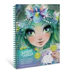 Nebulous Stars - Creative Book Paint By Stickers