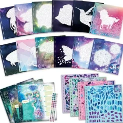 Nebulous Stars - Creative Book Paint By Stickers