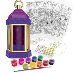 Nebulous Stars - Firefly Lantern Glass Painting