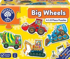 Orchard - 4 x 8Pc Big Wheels Puzzles