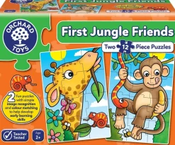 Orchard - 2 x 12Pc First Jungle Friends Puzzle