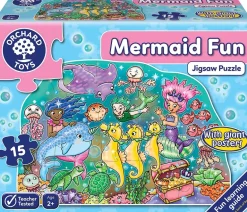 Orchard - 15Pc Mermaid Fun Puzzle & Poster