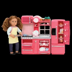 Our Generation – Gourmet Kitchen Set – Pink