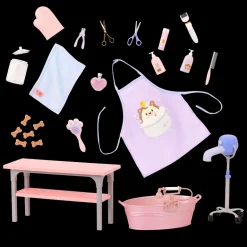 Our Generation – Scrub & Style Pet Grooming Set