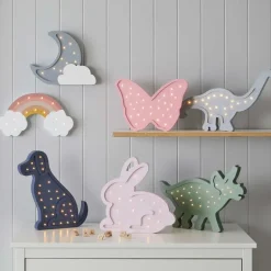 Pilbeam - Wooden Light Brontosaurus