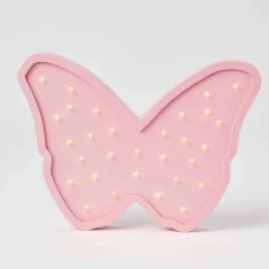 Pilbeam - Wooden Light Butterfly
