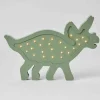 Pilbeam - Wooden Light Triceratops