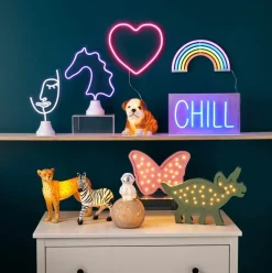 Pilbeam - Wooden Light Triceratops