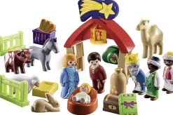 Playmobil - 1.2.3 Christmas Manger (70047)
