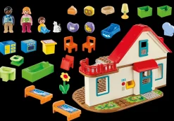 Playmobil - 1.2.3 Family Home (70129)