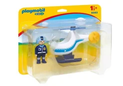 Playmobil - 1.2.3 Police Copter (9383)