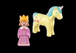 Playmobil - 1.2.3 Princess With Unicorn (70127)