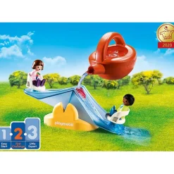 Playmobil - 1.2.3 Water Seesaw With Watering Can (70269)