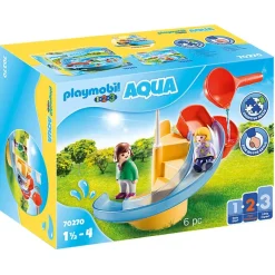 Playmobil - 1.2.3 Water Slide (70270)
