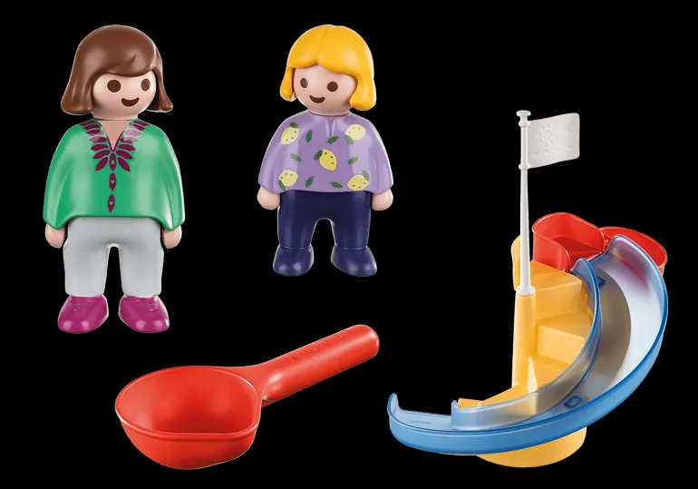 Playmobil - 1.2.3 Water Slide (70270)