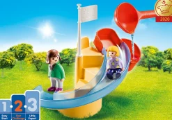Playmobil - 1.2.3 Water Slide (70270)