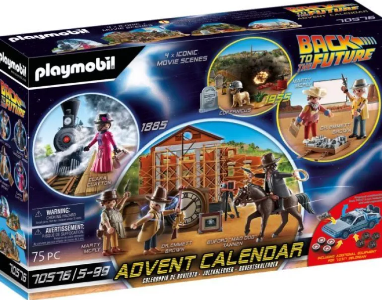 Playmobil - Advent Calendar - Back to the Future Pt 111 (70576)