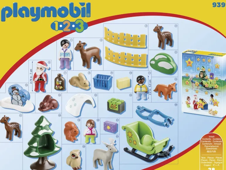 Playmobil - Advent Calendar - 1.2.3 Christmas in the Forest (9391)