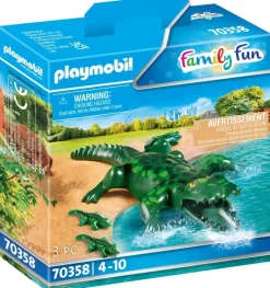Playmobil - Alligator With Babies (70358)