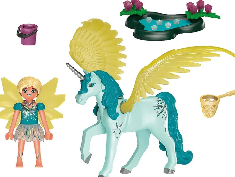 Playmobil - Ayuma Crystal Fairy with Unicorn (70809)