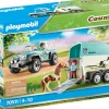 Playmobil - Car with Pony Trailer (70511)