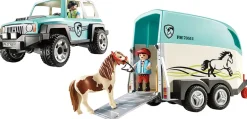 Playmobil - Car with Pony Trailer (70511)