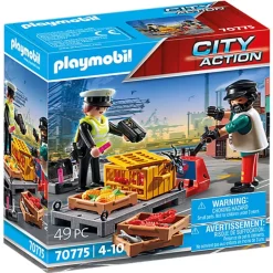 Playmobil - Cargo Customs Check (70775)