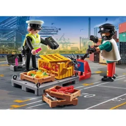Playmobil - Cargo Customs Check (70775)