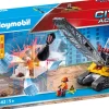Playmobil - Construction Cable Excavator With Building Section (70442)