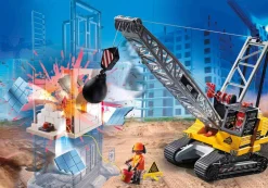 Playmobil - Construction Cable Excavator With Building Section (70442)