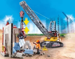 Playmobil - Construction Cable Excavator With Building Section (70442)