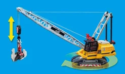 Playmobil - Construction Cable Excavator With Building Section (70442)