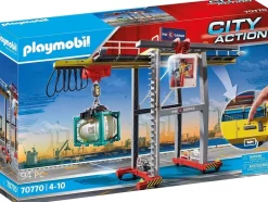 Playmobil - Crane With Container (70770)