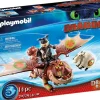 Playmobil - Dragon Racing Fishlegs And Meatlug (70729)