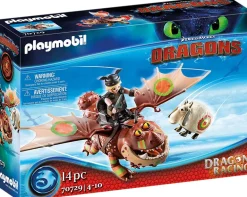 Playmobil - Dragon Racing Fishlegs And Meatlug (70729)