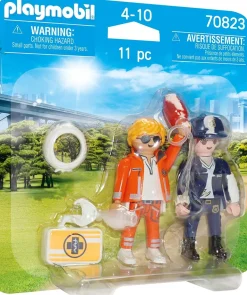 Playmobil - Duo Pack Emergency Doctor And Police Officer (70823)