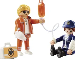Playmobil - Duo Pack Emergency Doctor And Police Officer (70823)