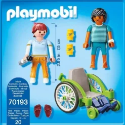 Playmobil - Hospital Patient in Wheelchair (70193)