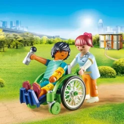 Playmobil - Hospital Patient in Wheelchair (70193)